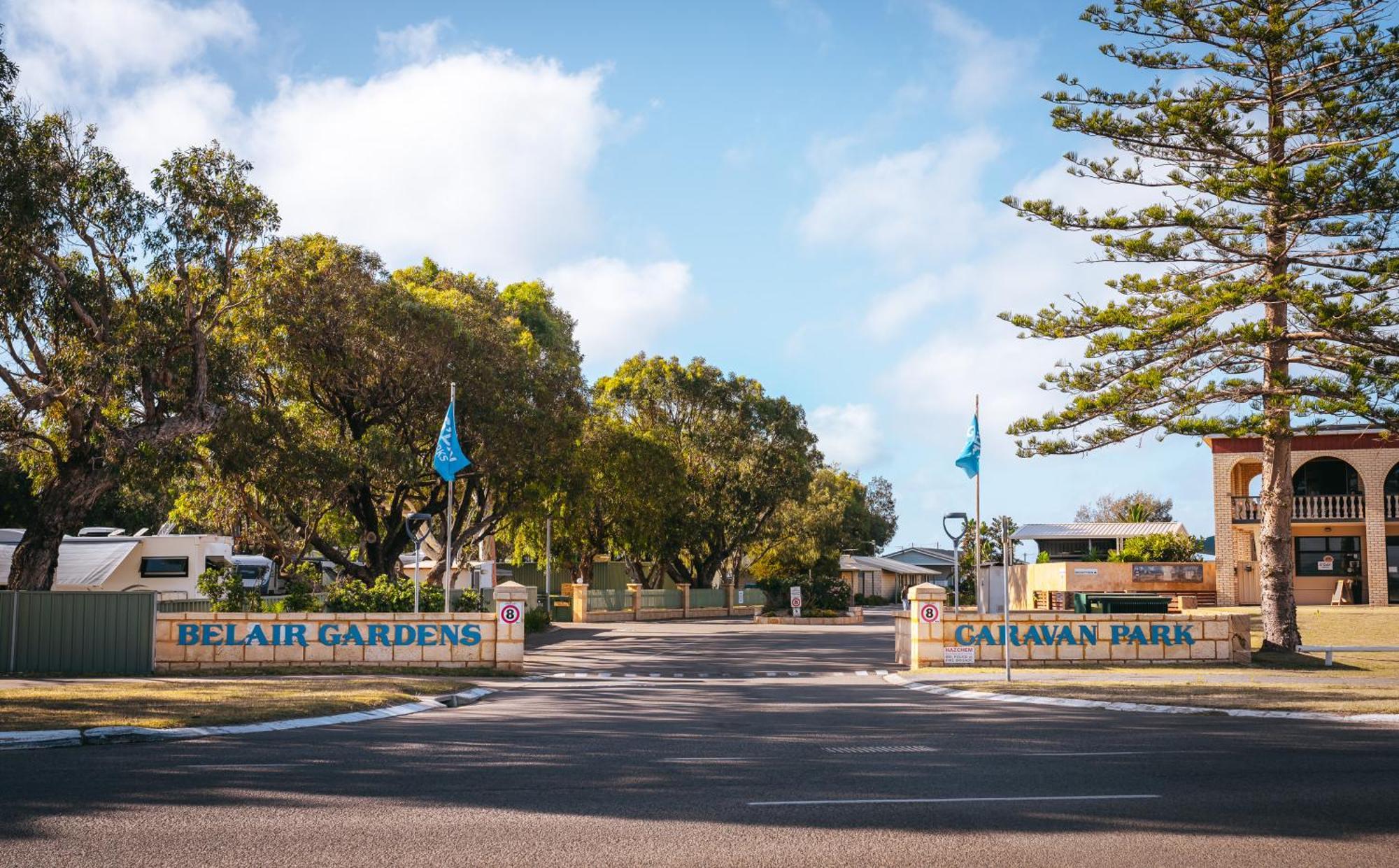 Belair Gardens Caravan Park Geraldton Exteriör bild